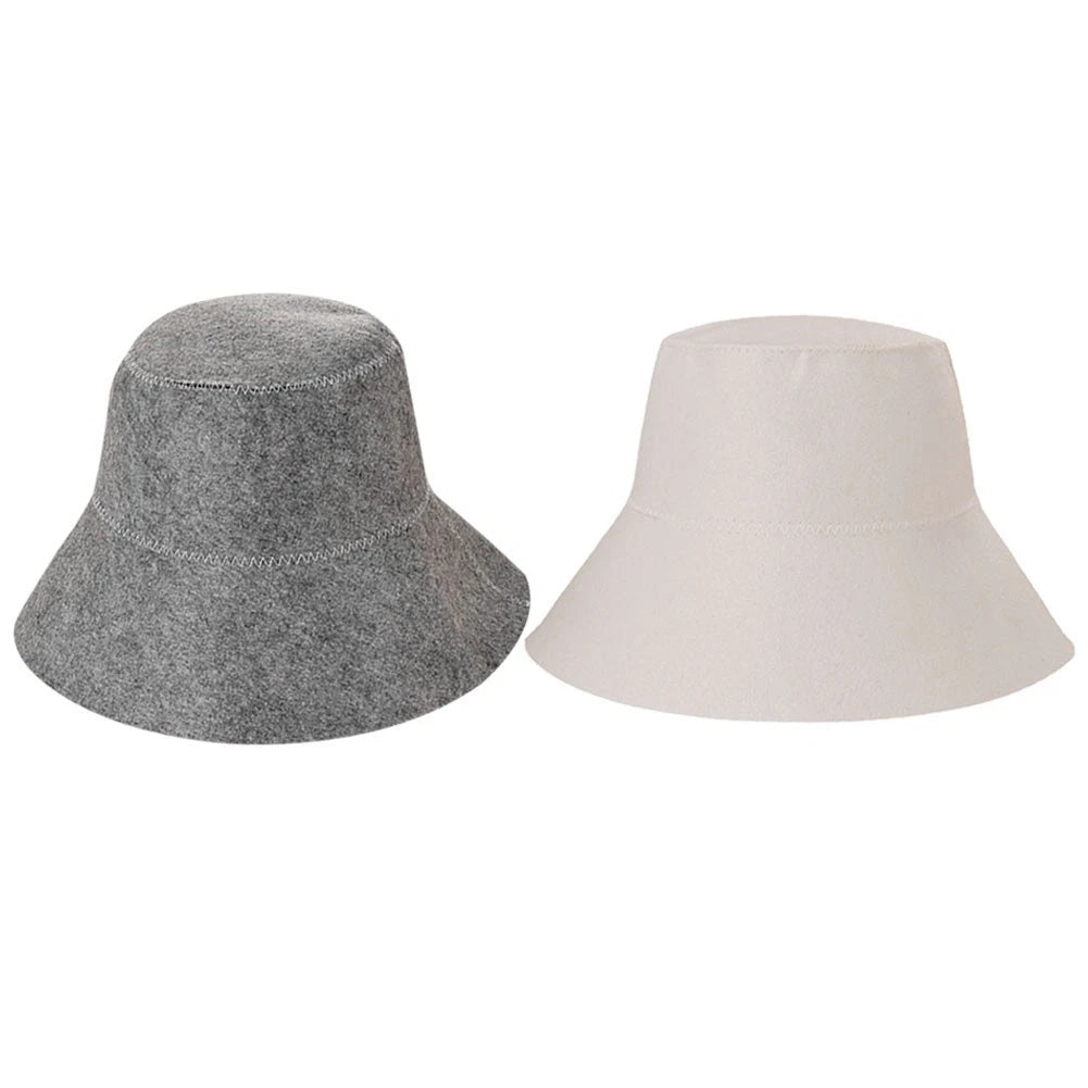 Heat Insulating Sauna Cap for Hair Preservation and Head Protection