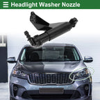 Front Side Headlight Washer Nozzle for Hyundai Santa Fe (2013–2018) No. 986712W000
