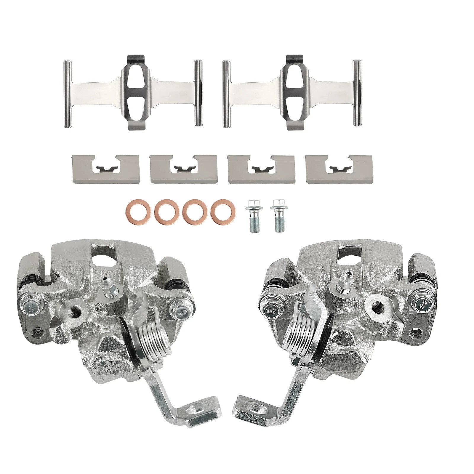 Rear Left & Right Brake Calipers w/ Bracket for Acura Integra (1994–2001)