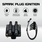 UF538 Ignition Coil + 4 Wires for Subaru Impreza Legacy Outback Forester (2005–2010)