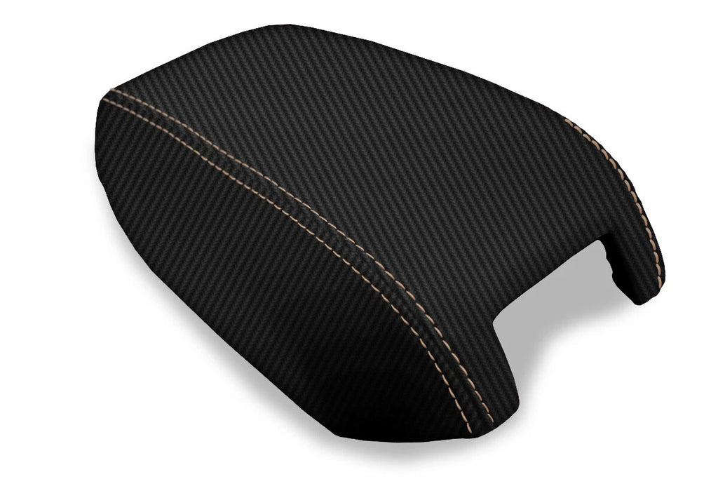 Console Lid Armrest Cover for Volvo XC90 (2003–2014) Carbon Fiber