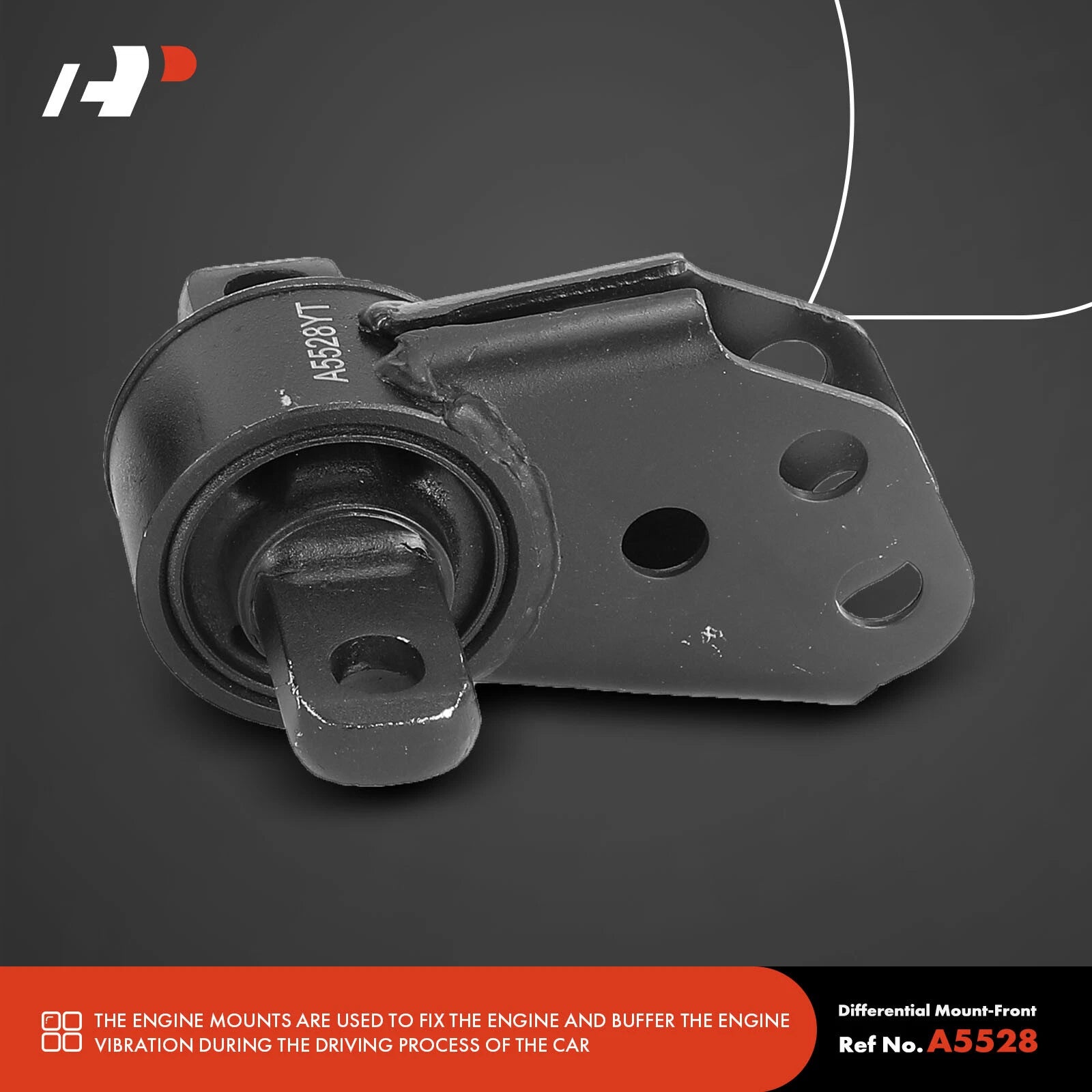 2X Differential & Transmission Mount for Jeep Grand Cherokee (2005-2010)