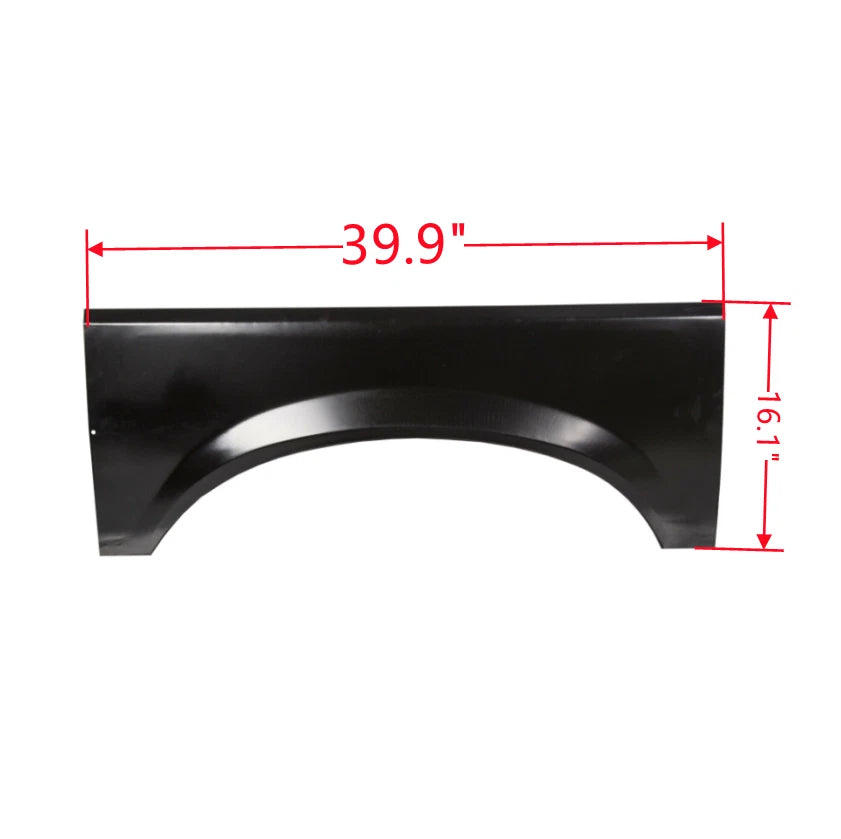 Pair Rear Wheel Arch Repair Patch Panel for Ford F-150 F-250 F-350 Bronco (1987–1996)