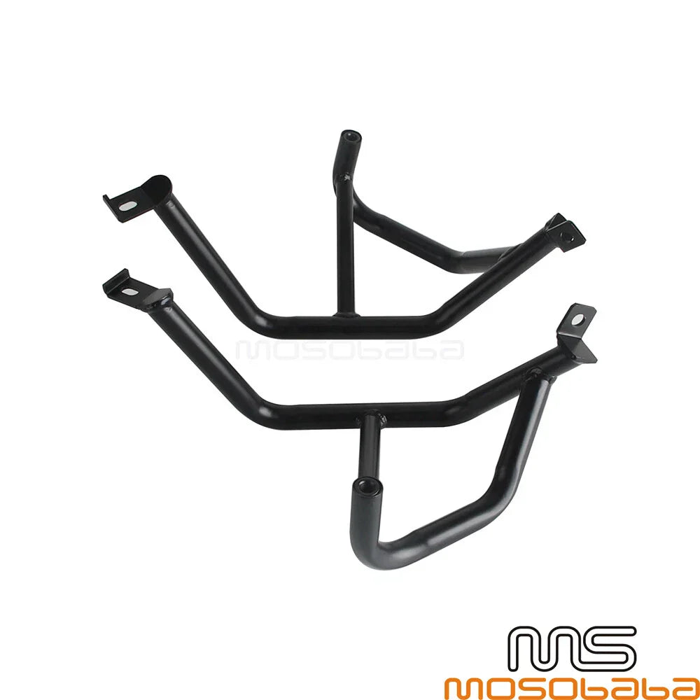 Black Engine Guard Crash Bar Protector for Kawasaki Ninja 250 400 (2018)
