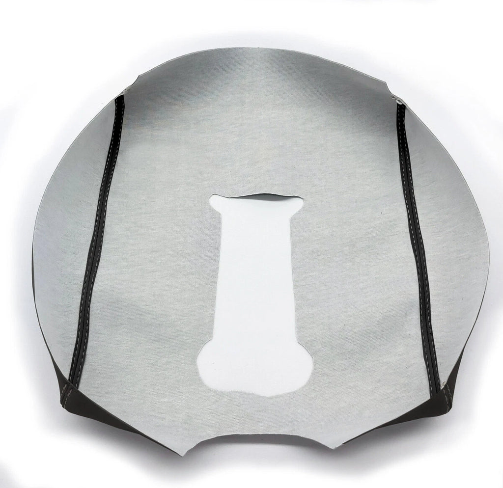 Center Bench Lid Armrest for GMC Sierra (2014–2019) Gray PVC Leather