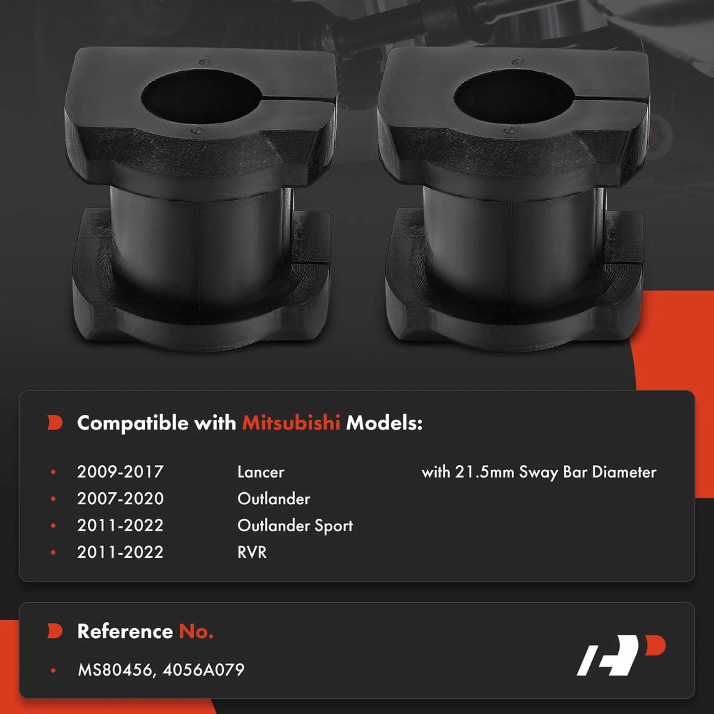 2X Front Sway Bar Bushings for Mitsubishi Outlander (2007-2020)