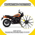 Front ABS Wheel Bearing Kit for Harley Bike 21" Wheels (25mm Inner Diameter)