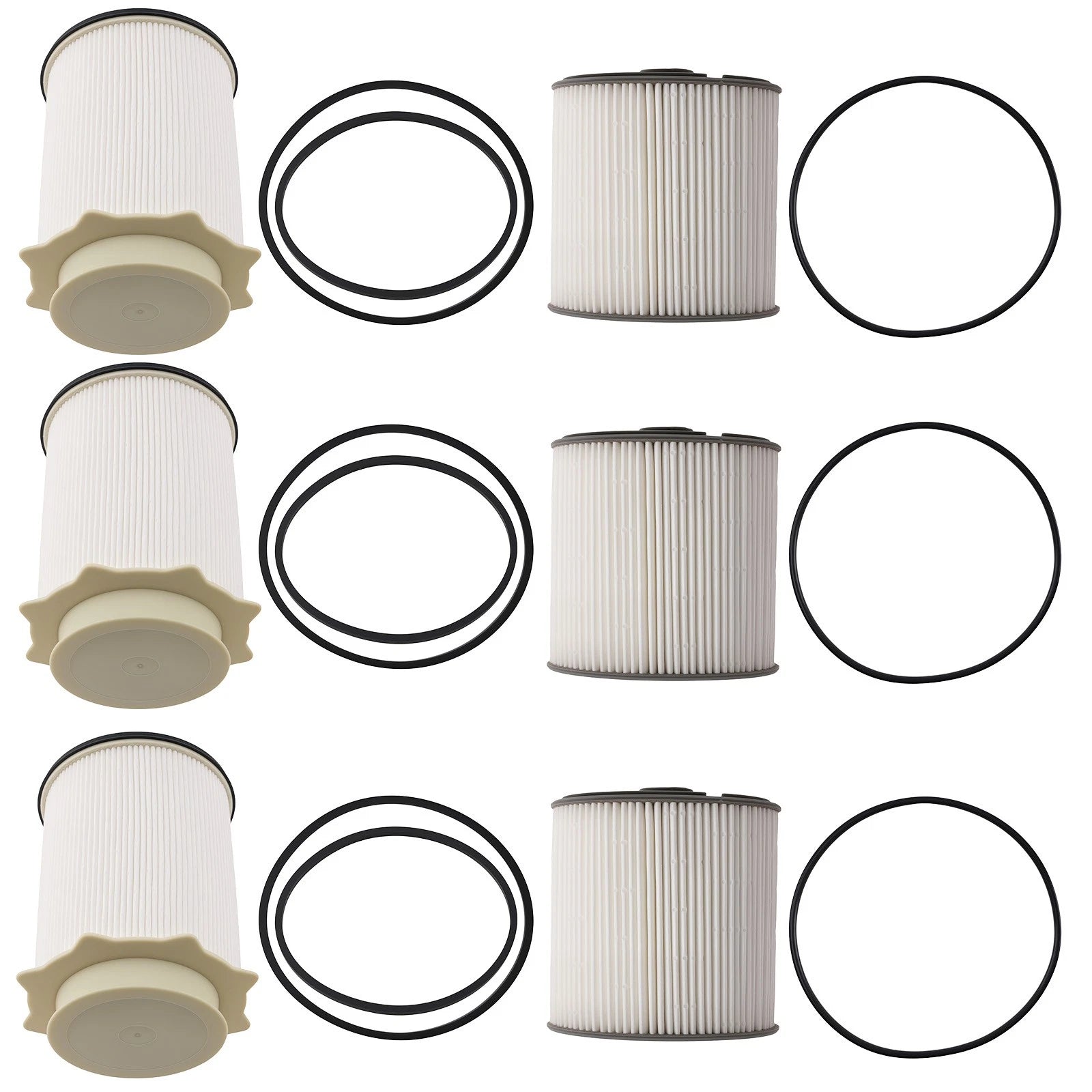 Set of 6 Fuel Filters for Ram 2500 3500 4500 5500 (2019–2020)