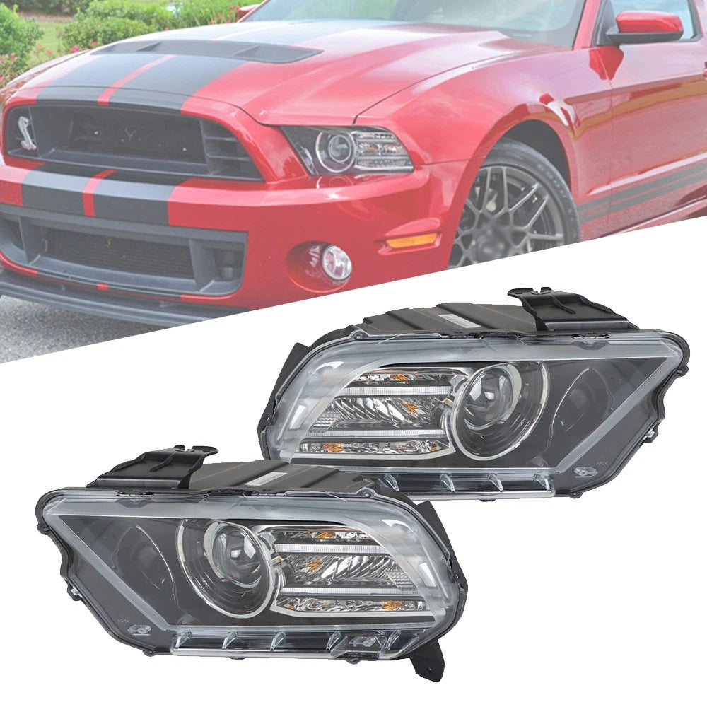 Headlight Assembly with LED for Ford Mustang (2013–2014)