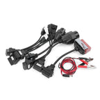 8PCS OBD2 OBDII Adapter Connectors for Automotive Diagnostics