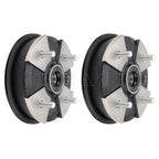 2Pcs Front Brake Drums for Honda Recon 250 TRX250 TRX250TM (1997–2024)