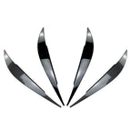 Carbon Fiber Front Headlight Eyebrow Trim for BMW 4 Series (2012-2020)