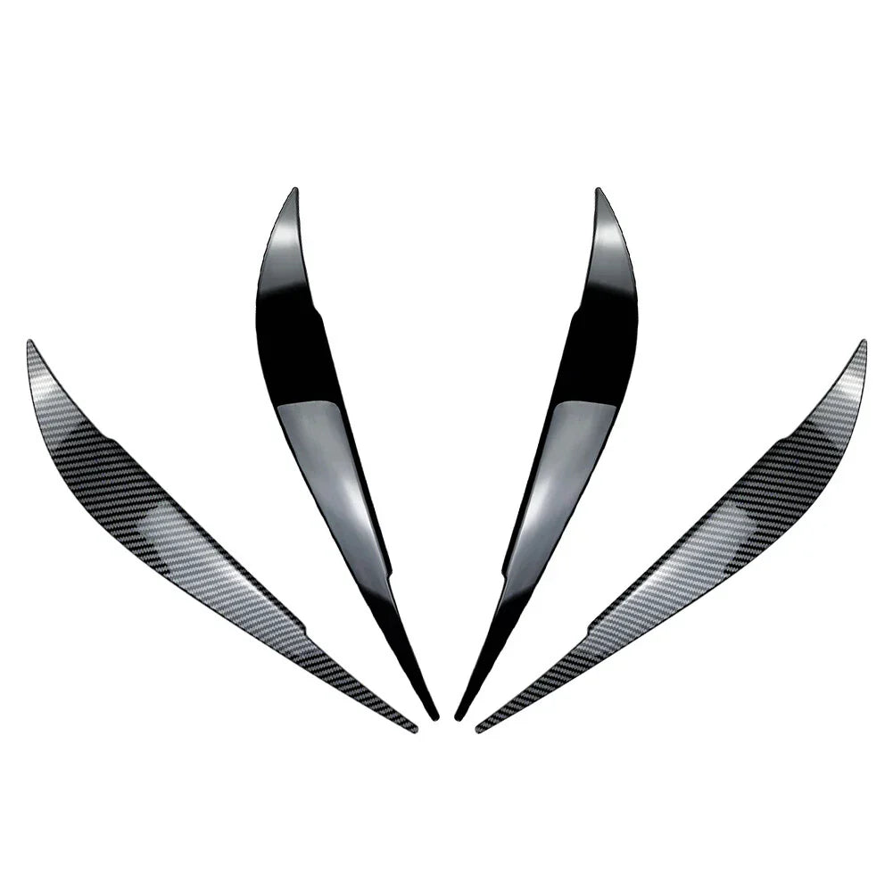 Carbon Fiber Front Headlight Eyebrow Trim for BMW 4 Series (2012-2020)