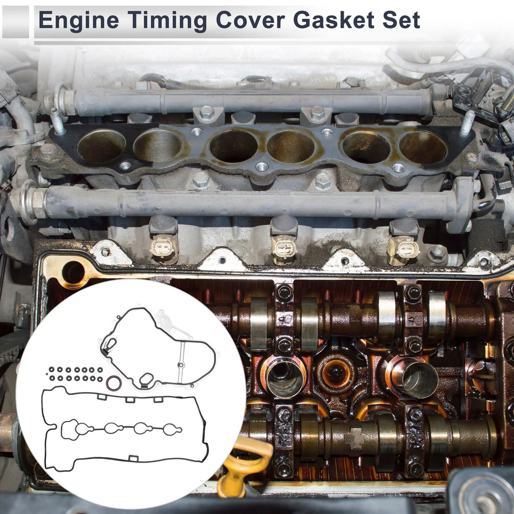 Engine Timing Cover Gasket Set TCS46041 for Chevrolet Malibu (2004–2005)
