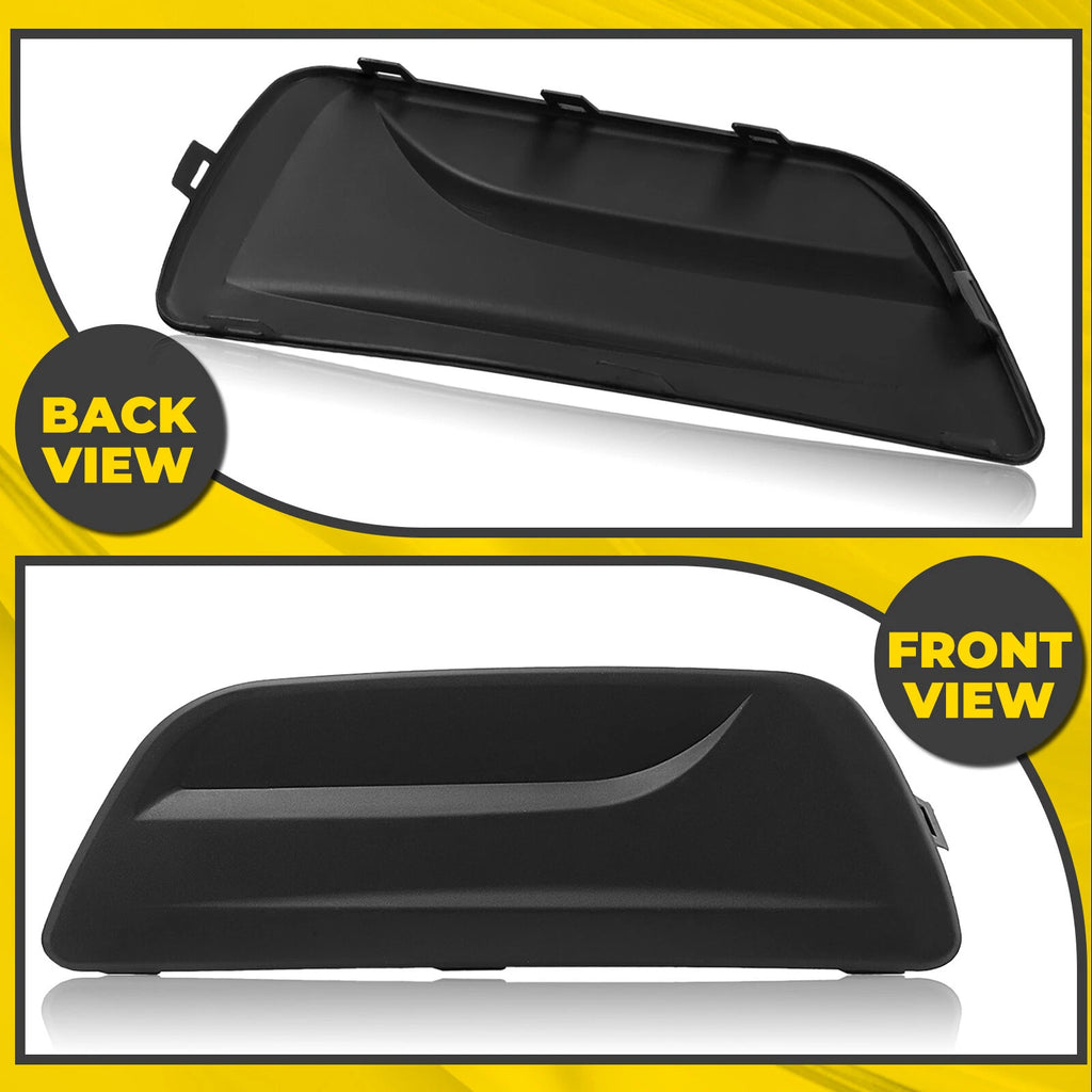 Fog Light Cover Bezel Set for Chevrolet Malibu (2013–2016) Black