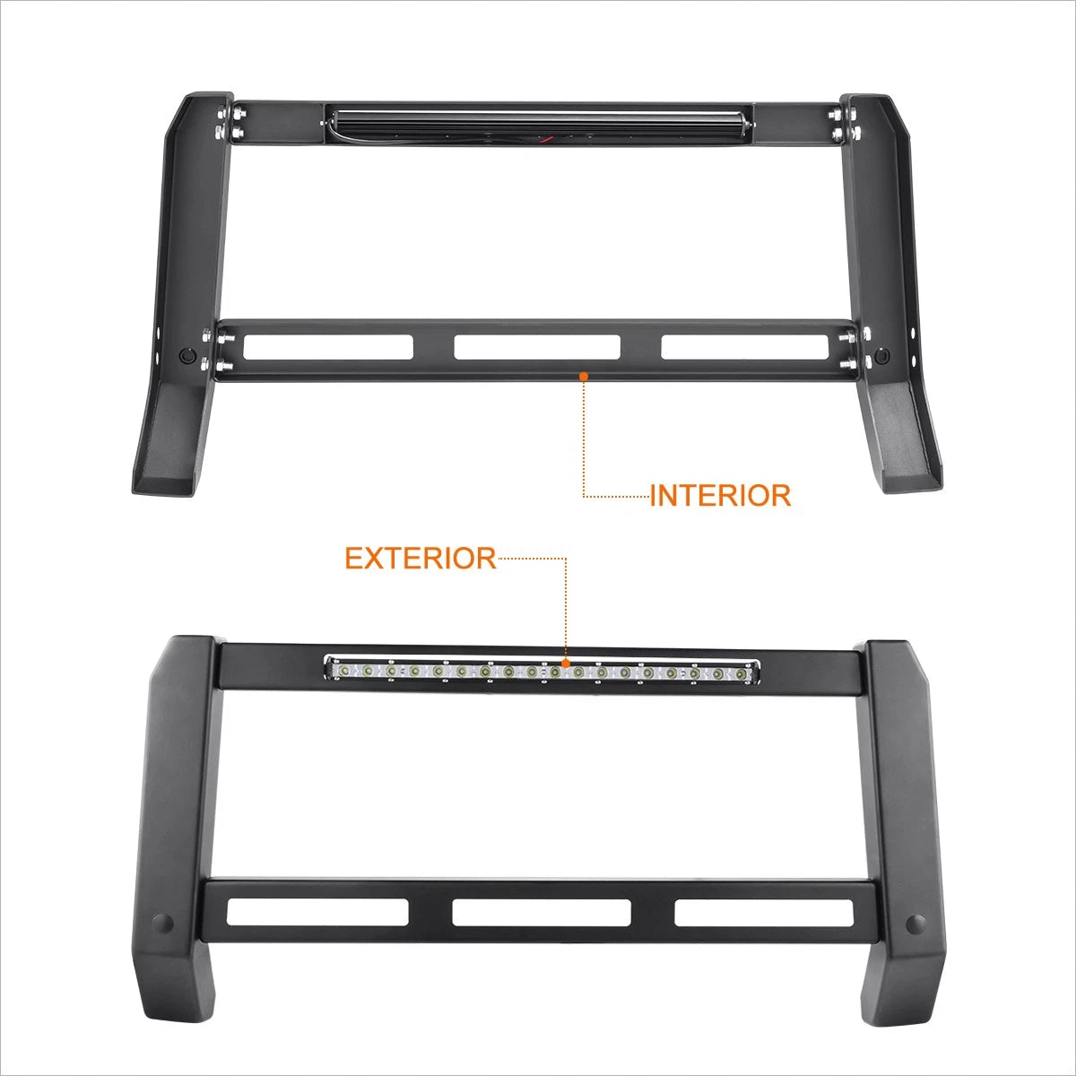 Honeycomb Mesh Grille with LED DRL for Dodge Ram (1994–2002)