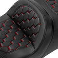 Driver Passenger Gel Seat Backrest for Harley Street Road Glide (2014-2023)
