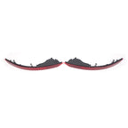 2X Rear Bumper Reflector Lamp Lens for Audi Q8 RSQ8 (2019–2022) RED