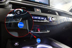 Nitrous Push Button Cigarette Lighter Accessory for Universal Blue (-)