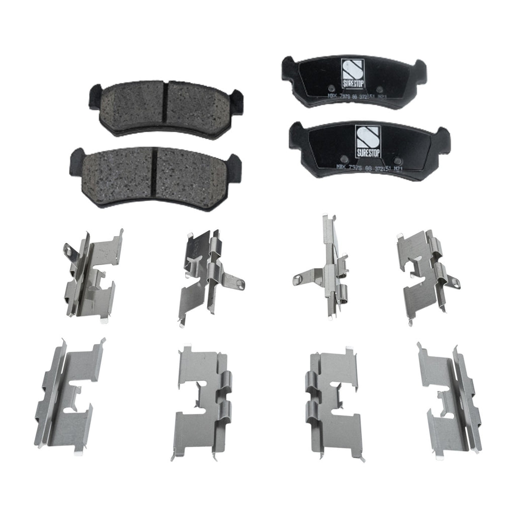 Brake Pad Set for Suzuki Forenza (2004–2006) Front and Rear