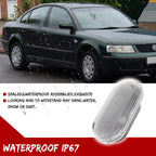 Clear Lens Side Marker Light Housings for VW MK4 Golf Jetta GTI Beetle