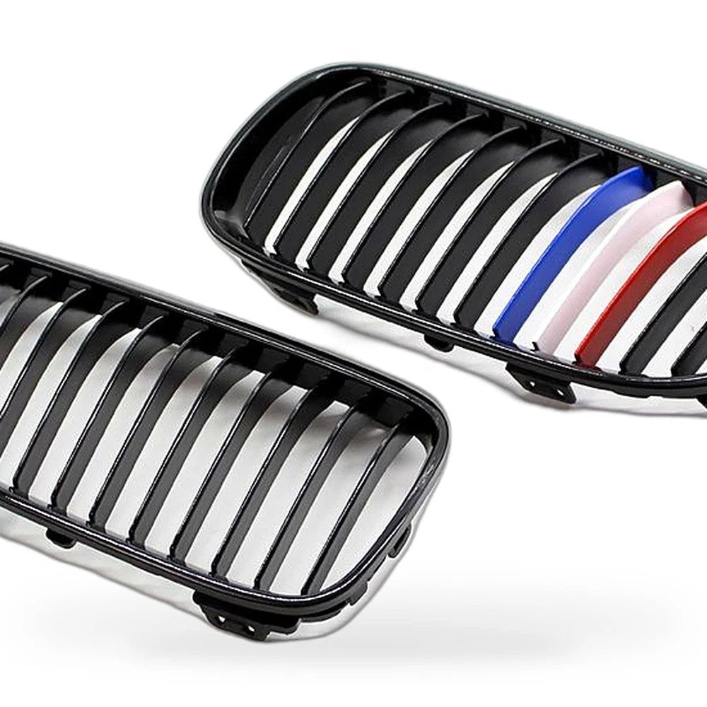 Gloss Black M-Style Grille for BMW 3 Series Coupe E92 E93 (2010–2014)