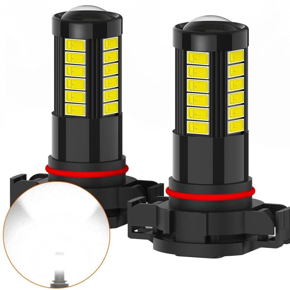 AUXITO H16 H11 H8 LED Fog Lights 6000K 4000LM for EV