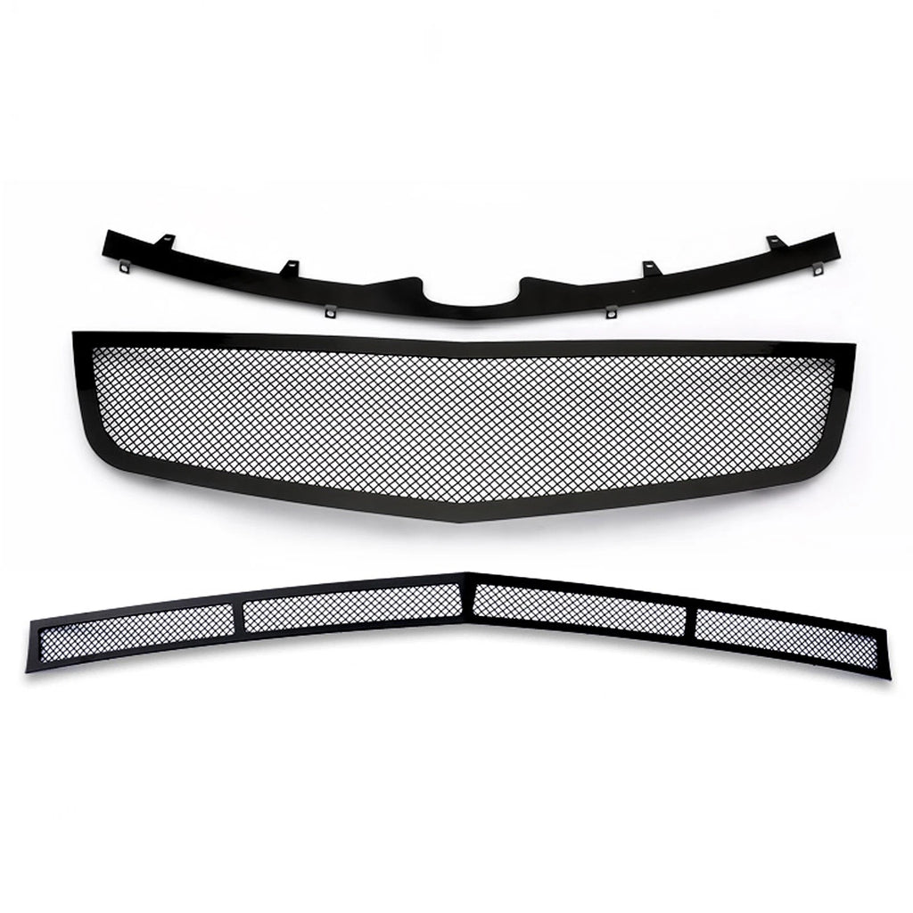 Black Stainless Steel Mesh Grille Insert for Cadillac DTS (2006–2011)