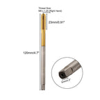 TiCoated Straight Flute Tap M8 x 1.25 (120mm Long) for Metric Thread