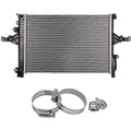 Radiator with Oil Hose Clamps for Volvo V70 S80 (2001–2007, 1999–2006)