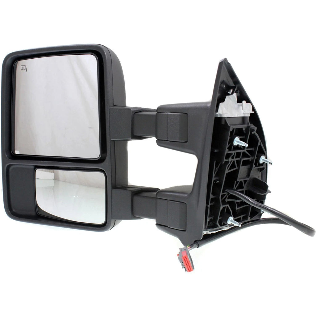 Tow Mirror for Ford F-250 Super Duty (2008–2010) Driver Side Power Heated Memory