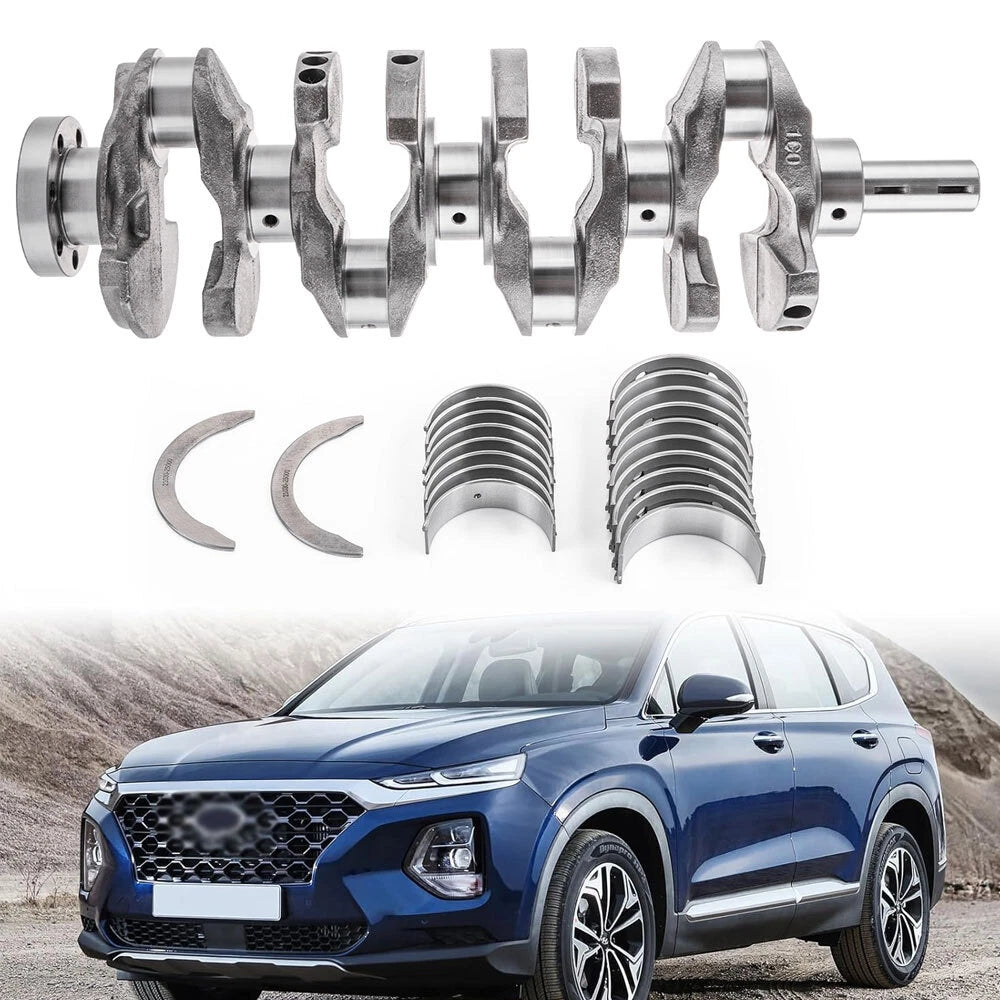2.4L Engine Crankshaft and Bearings Kit for Hyundai Santa Fe (2010–2012, 2019–2020)