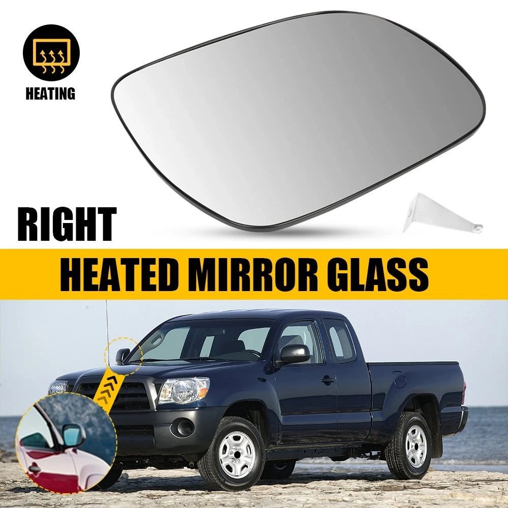 Right Heated Mirror Glass for Toyota Tacoma (2005–2011)