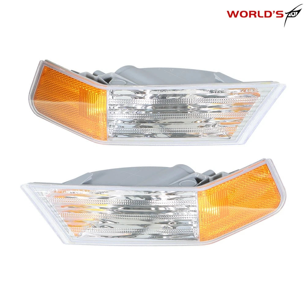 Parking Turn Signal Lights for Jeep Patriot (2007–2014) Yellow + White