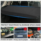 Cargo Cover for Honda CRV 2024-2025 Retractable Trunk Security Shield Shade