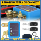 Wireless Remote Battery Disconnect Switch for Auto Boat (12V 240A)