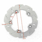 Rear Brake Disc Rotor for Kawasaki SC250, Suzuki AN250 (K1/K2, AN400 W/X/Y)