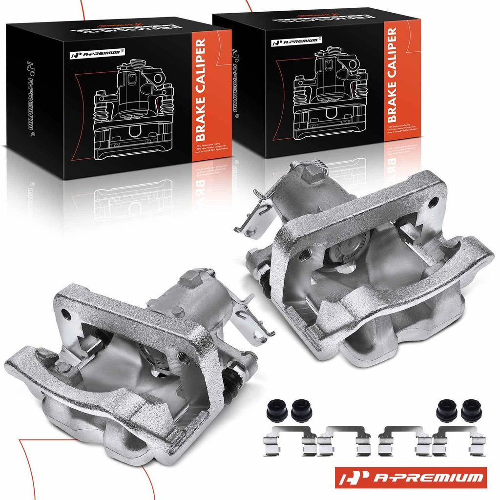 Pair Rear Brake Calipers for Chevrolet Impala Malibu (2014–2018)