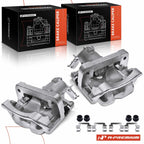Pair Rear Brake Calipers for Chevrolet Impala Malibu (2014–2018)