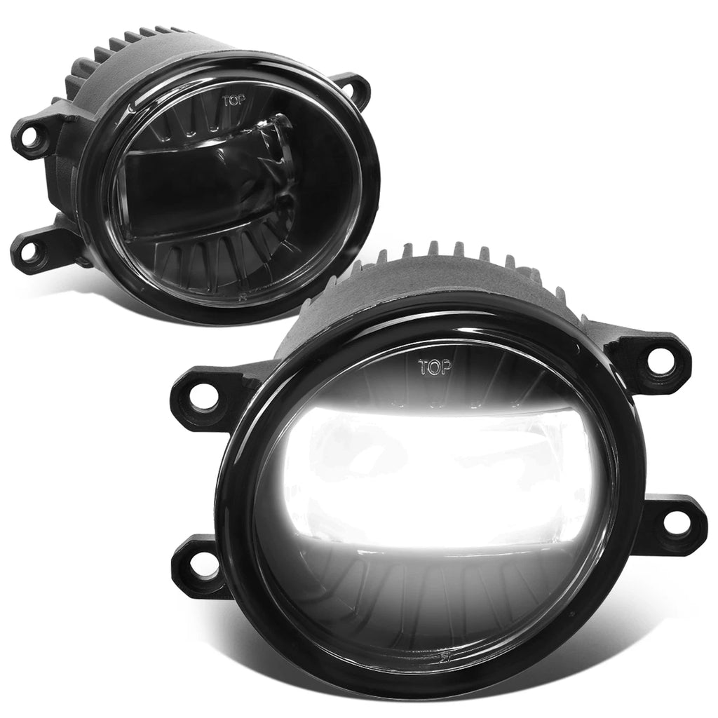 Pair LED Projector Fog Light Lamps for Toyota Camry Corolla Lexus IS250 (2007–2013)