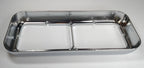 Chrome Plastic Headlight Bezels for Dual Rectangle 4x6 Headlamp (2000–2010)
