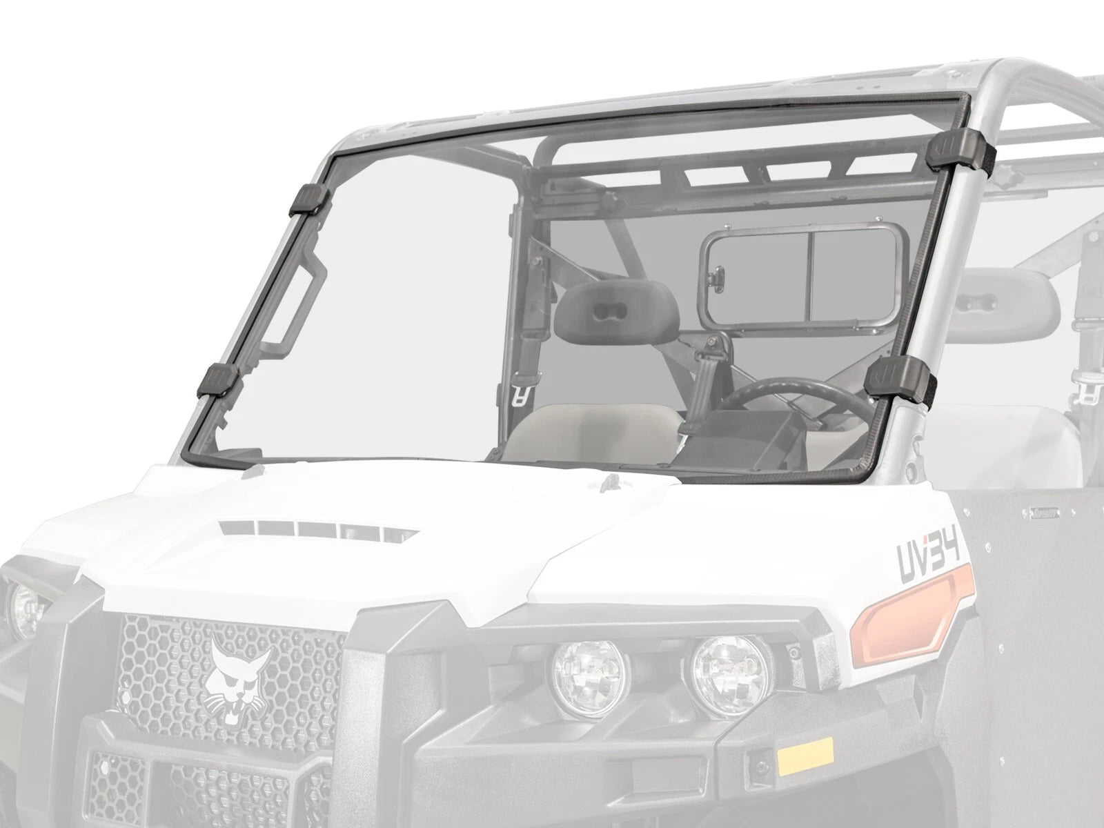 Scratch Resistant Full Windshield for Bobcat UV34/34XL (2019–Present)