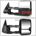 Power+Heat Chrome Towing Side Telescoping Mirror for Silverado (1999–2002)
