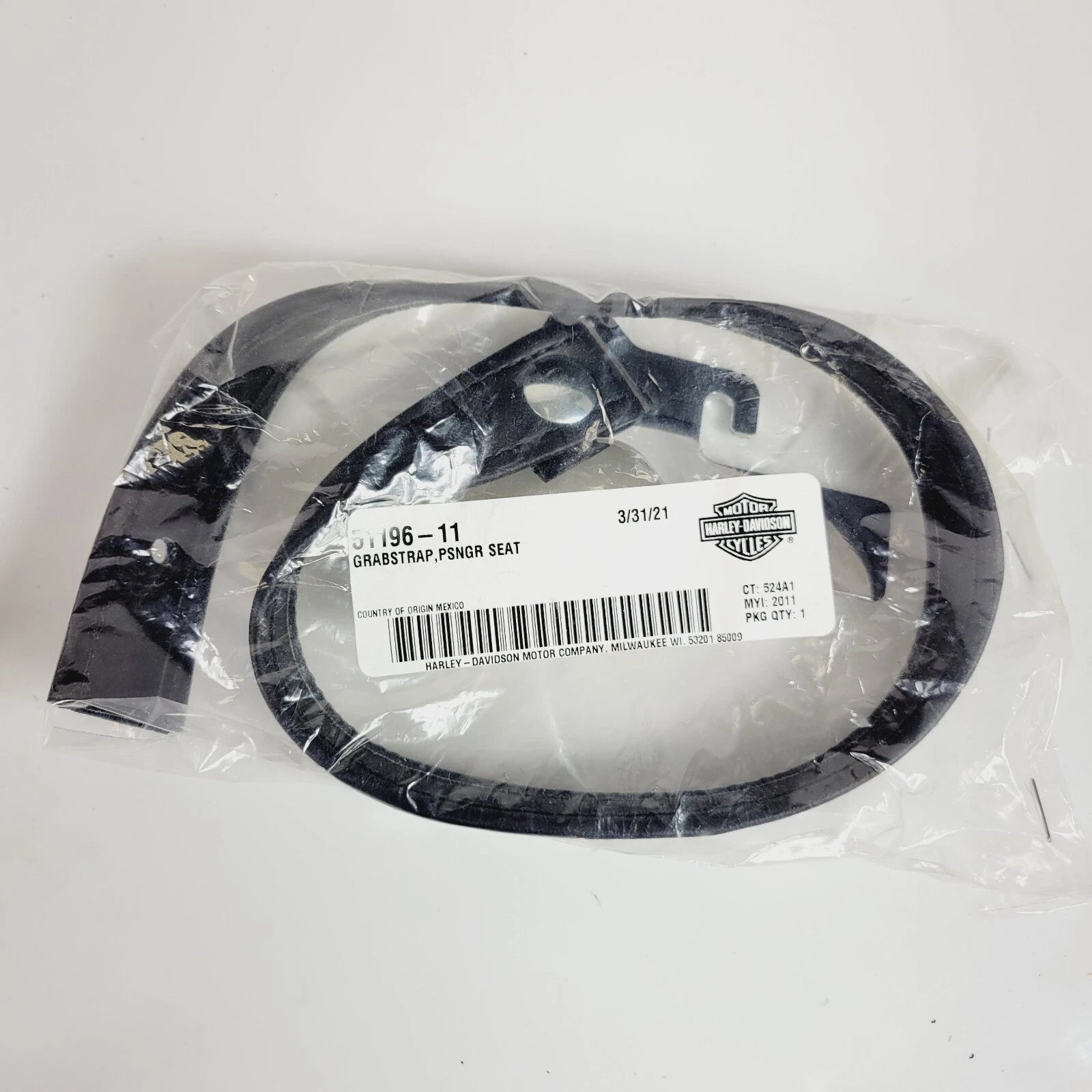 Passenger Seat Strap Buckle for Harley-Davidson (2011–2019) 51196-11