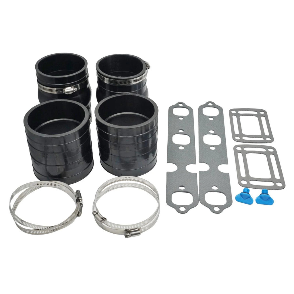 Exhaust Manifold Bellow Hose Kit W/Gasket for Volvo Penta 4.3L V6 (351325)
