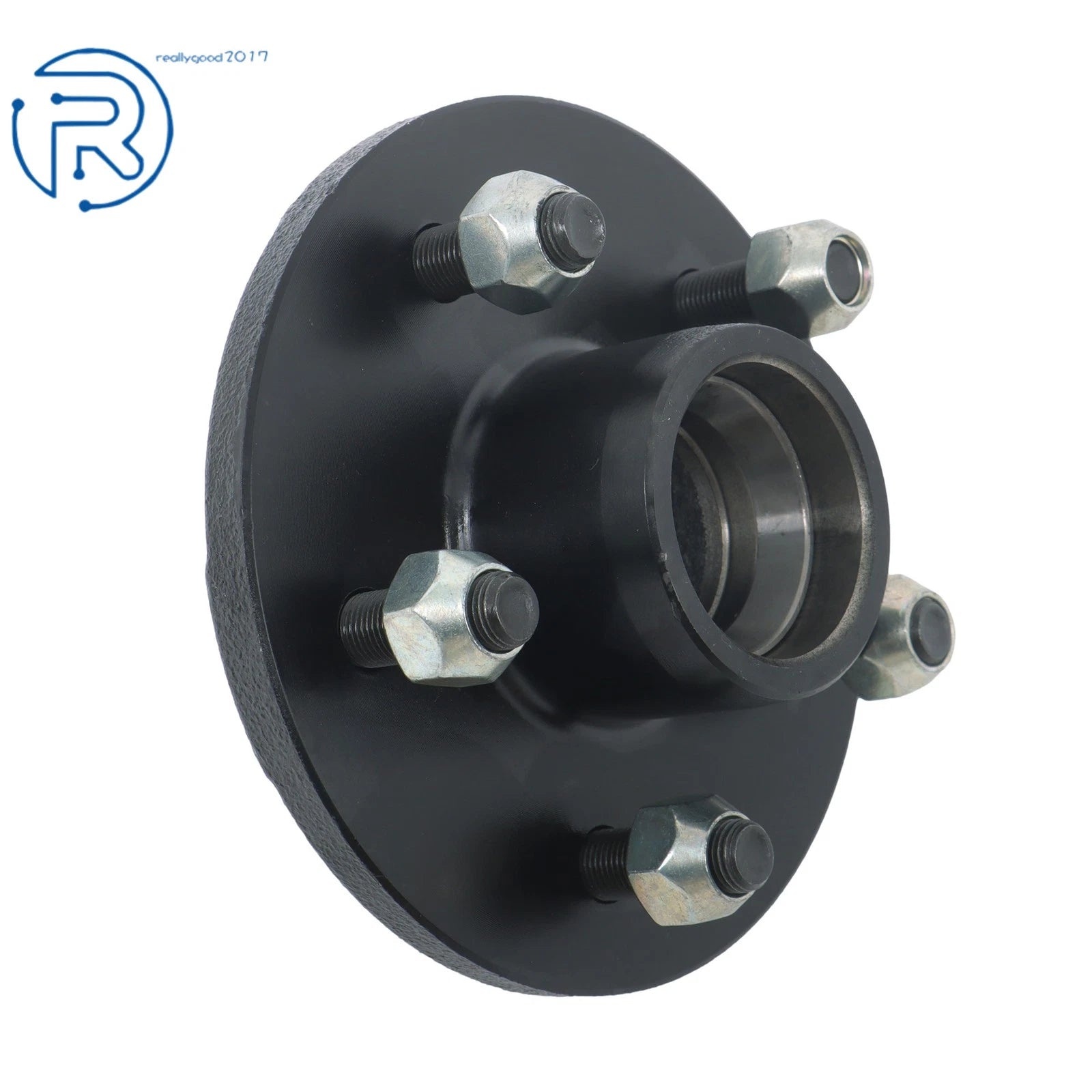 5 on 4.5" Trailer Hub Kit with Bearings for 3500 lbs #84 Spindle