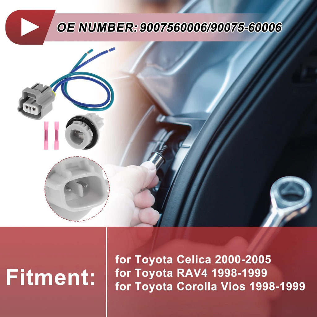 Front Turn Signal Light Socket Wiring for Toyota Celica (2000–2005) No. 9007560006