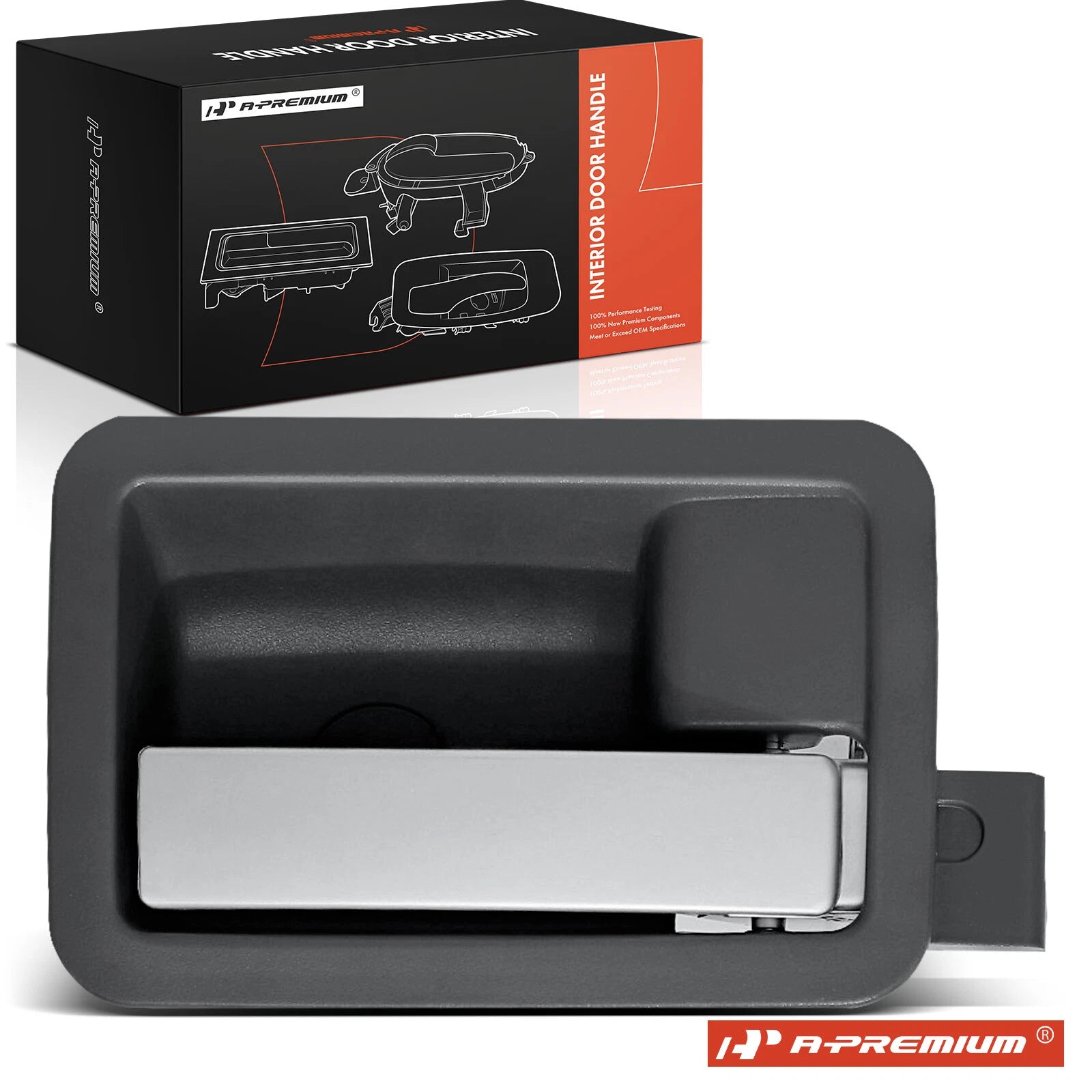 Interior Door Handle for Dodge Durango Dakota (2000–2004) Silver & Gray