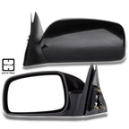 Power Side View Mirror for Toyota Camry (2007–2011) LH Black Smooth