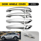 Set of 4 Chrome Door Handle Covers for Hyundai Tucson (2016–2021)